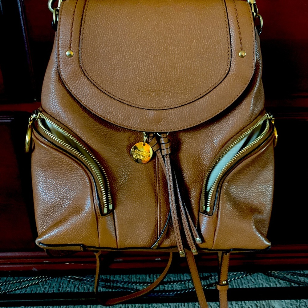 See by chloe backpack purse
